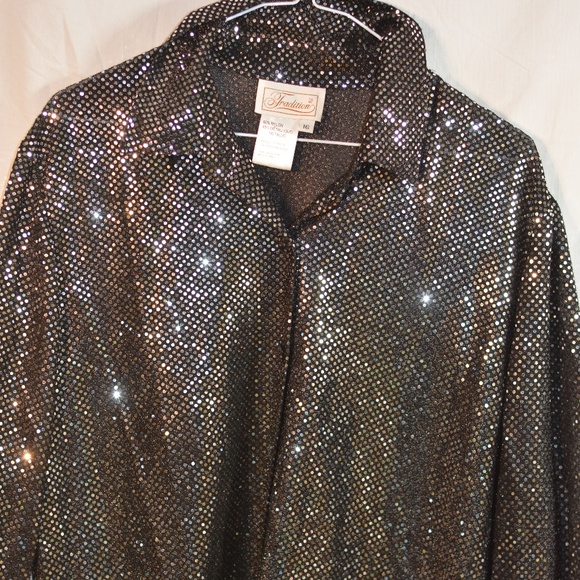 Traditions Metalic Shirt SZ 16 - Picture 3 of 4
